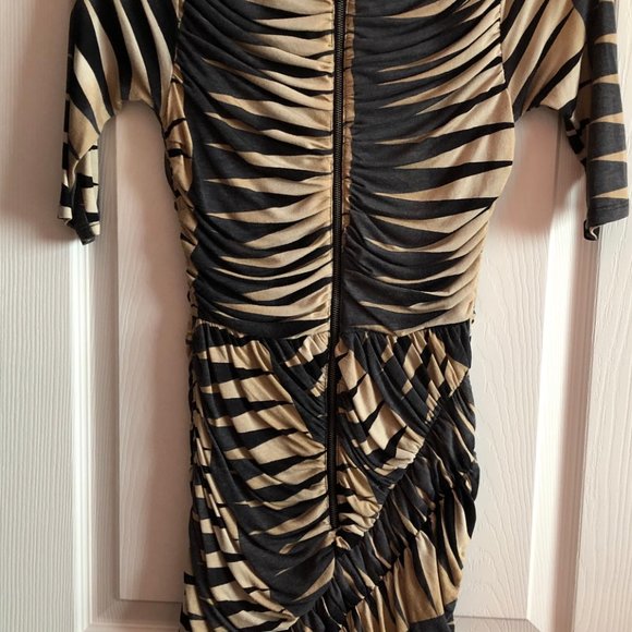 Tracy Reese beige and black dress size 6 - Picture 4 of 5